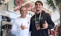 South Carolina football recruiting target Will Endicott. Photo courtesy of @endicott2027 on Twitter/X