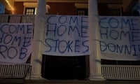 Kentucky students are hanging banners to help Mark Pope recruit (Photo provided)