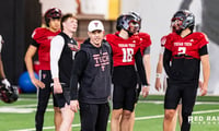 Texas Tech Offensive Coordinator Mack Leftwich