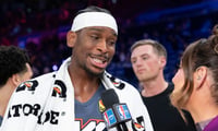 May 7, 2026; Oklahoma City, Oklahoma, USA; Oklahoma City Thunder guard Shai Gilgeous-Alexander (2) talks to the media after game two of the second round of the 2026 NBA Playoffs at Paycom Center. Mandatory Credit: Alonzo Adams-Imagn Images
