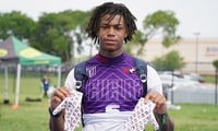 LSU offered New Jersey wide receiver Mekhi Parker - one of the biggest wideouts in the 2028 class (Photo: Rivals)