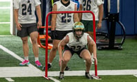 Cale Britt Notre Dame Irish Invasion