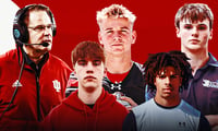 Curt Cignetti, Lukas Prock, Maddox Weil, Carter Barrett and Grant Bowen-afi