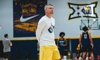 West Virginia head coach Ross Hodge
