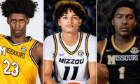 Tyran Frazier, Scottie Adkinson and Cameron Barnes