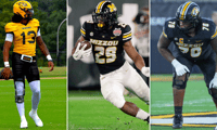Austin Simmons, Ahmad Hardy and Cayden Green