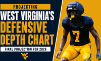 West Virginia final defensive depth chart projection