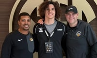 Bryson Abraham, Avery Thompson and Jacob Peeler