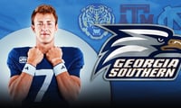 Max Johnson-Georgia Southern-LSU-Texas A&M-North Carolina