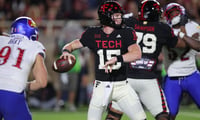 NCAA Football: Kansas at Texas Tech