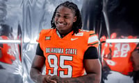 Oklahoma State DE Jaleel Johnson (Credit: Oklahoma State Athletics)