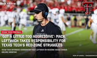 Texas Tech OC Mack Leftwich