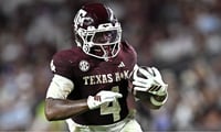 Texas A&M running back Rueben Owens II