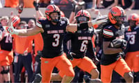 It’s starting to feel like the good old days again, isn’t it? As someone who covered the Pokes for a few years back in the day, including the 2011 campaign, I’ve sorely missed the times when OSU handled teams they were supposed to handle with little drama - Much like this past Saturday against Central Florida. It was a sound win in my opinion, with a ton of credit to Scott Frost and his squad in their performance. They schemed up a chaotic RPO, misdirection scheme that even I couldn’t follow well from the stands. It kept the Knights around much longer than I expected, and proved a great test for the Oklahoma State defense. But now the lights of a South Texas Saturday night await, and beneath them an underrated (or properly rated?) Houston Cougars squad hungry for validation. What can we expect out of the Cougs this week? Here’s what I’m watching. The turnover battle QB Conner Weigman has led an efficient passing attack, tossing his lone interception this season in their opener against Oregon State. Even with the blemish, he’s completing passes at a 66.7% clip while ranking 30th in the nation in Yards Per Attempt – A few spots behind OSU QB Drew Mestemaker in that category. Outside of a sloppy win in Week 1, along with exchanging single mistakes with UCF two weeks ago, Houston is winning games and turnover margin. This includes 3 fumbles gained and 5 INT’s forced, while losing 3/1 on offense. Oklahoma State has seemed to right the ship on turnovers after losing the margin in their first two games, but this past Saturday revolved around an early fumble on their opening drive, then another that went their way in a UCF backwards pass they returned for a touchdown. Houston’s style could stress this more than any matchup this season, and I’d be shocked if it isn’t talked about in every meeting in Stillwater this week. Keep the three-headed monster at bay While Weigman’s success is easily the headline for Houston so far this season, he’s had some help – Especially from running backs Re’Shaun Sanford II and Makhi Hughes. The 5’9, speedy Sanford complements a more imposing, 6-foot Hughes in their rushing attack, and the results have been nearly perfectly balanced to result in 791 rush yards and 5 TD’s. In the passing game, tight end Patrick Overmyer is becoming a gamebreaker. He exploded for 4 TD’s against Kansas State this past Saturday, and has totaled 400 yards on 33 receptions for the year. Overmyer leads the team in receiving, while it’s a thin category after him. PFF doesn’t have another Houston receiver ranked in the top 100 in college football (Amare Thomas ranks 111th), but the team has six legitimate targets in the passing game, including both running backs. Houston wants to stress the linebackers and safeties when they have the ball, and the Cowboys have the players to counter that approach. In a perfect world, the Pokes force their attack to the perimeter where Houston’s tools aren’t as proven, but don’t expect that to be an easy task. Mestemaker & Co. against CB1? OSU QB Drew Mestemaker and his band of receivers have imposed their will on everyone they’ve faced since Week 2’s opening kickoff, but they have one of the year’s tougher tests on Saturday night. Though it hasn’t translated into NFL Draft prospect hype yet, Houston’s Jalen Mayo is the #2-rated cornerback in FBS this season, and #4 in all of college football – the same ranking he finished 2025 with when he was with Stephen F. Austin. So far, he’s been trusted to handle 1/3 of the field by himself for Houston, and fits the definition of a boundary-erasing CB that makes defending a passing attack substantially easier. His matchup this week is all but guaranteed to be Justin Bowick, the 6’5 burner who’s lined up outside in 92% of snaps for the Pokes this season. While I don’t think anyone can completely remove Bowick from a game, especially when Mestemaker is on the other end of that connection, I do expect Wyatt Young and the other chess pieces Eric Morris has to reap the benefits. We’ll find out Saturday night. But hey – At least we’re having fun again, right?