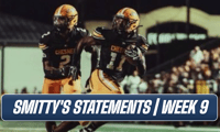 Four Quarter Friday - Smitty's statements week 9 - hookly
