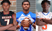 Cormani McClain, Austin Simmons and Jadan Baugh