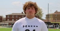 2026 OL Ben Nichols visiting Notre Dame.