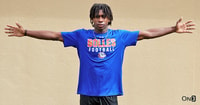 Jacksonville (Fla.) The Bolles School 2026 WR Naeem Burroughs includes Notre Dame in Top 6.