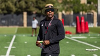 Texas Tech CB coach Darcel McBath
