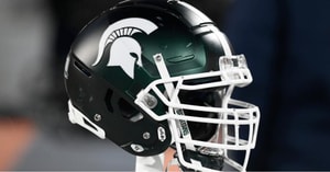Michigan State helmet