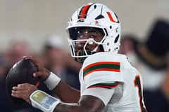Darian Mensah sets ACC, Miami records vs. Wake Forest