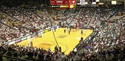 New Mexico State basketball court
