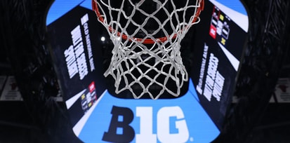 Big Ten basketball by Getty Images