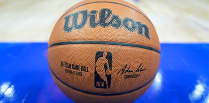 nba-logo-basketball-getty