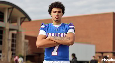 2027 tight end CJ Jordan from Walton (Ga.)