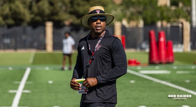 Texas Tech CB coach Darcel McBath