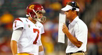 lane-kiffin-dives-head-first-usc-ucla-bruins-rivalry-ole-miss-rebels-matt-barkley