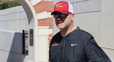USC quarterbacks coach Luke Huard