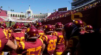 USC Trojans Coliseum tunnel