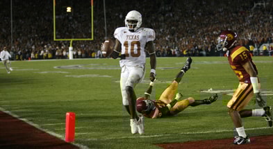 Texas quarterback Vince Young