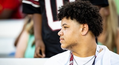 South Carolina blue-chip commitment Kam Pringle at the Gamecocks' spring game