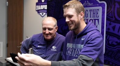Chris Klieman Collin Klein Kansas State Wildcats 2022