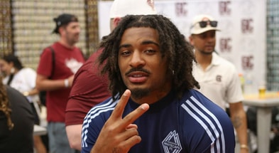 Former South Carolina wide receiver Juice Wells is now at Ole Miss (Photo Credit: CJ Driggers | GamecockCentral.com)