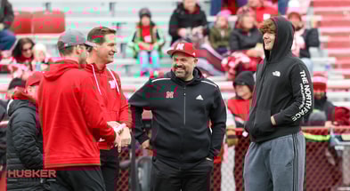 Matt Rhule Nebraska spring game