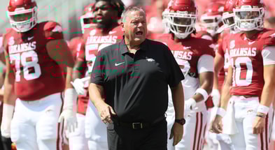 Arkansas coach Sam Pittman