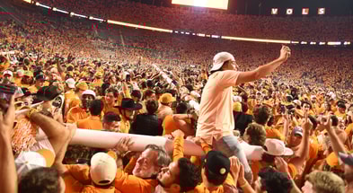 Tennessee Football (Field Storming vs. Alabama - 2022)