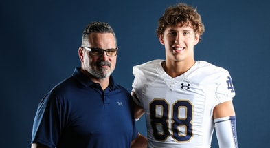 James Flanigan and father Jim Flanigan