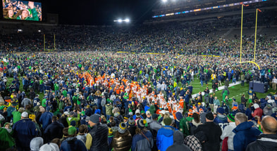 NCAA Football: Clemson at Notre Dame