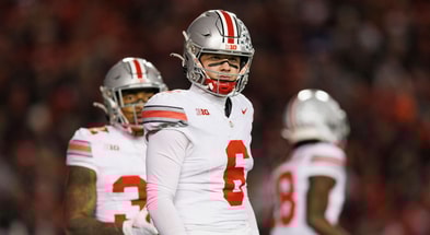 Kyle McCord by Jeff Hanisch-USA TODAY Sports