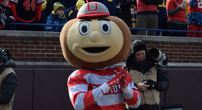 Brutus Buckeye by Matt Parker -- Lettermen Row --