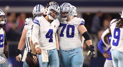 Dak Prescott Zack Martin Cowboys Pro bowl