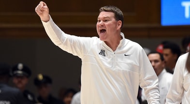 Arizona coach Tommy Lloyd