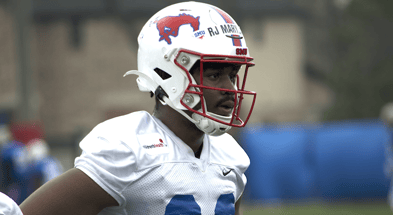smu-football-spring-practice-notebook-day-2