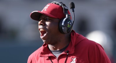 Alabama WR coach JaMarcus Shephard
