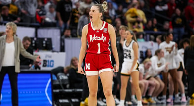 Nebraska Women's Basketball Jaz Shelley