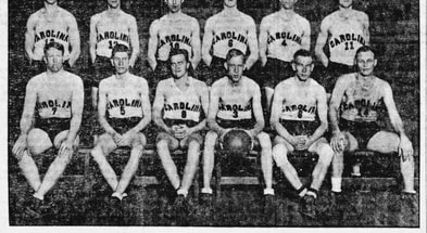 Of Old Banners and Shadows of Greatness-1932_33_Gamecock_basketball_team